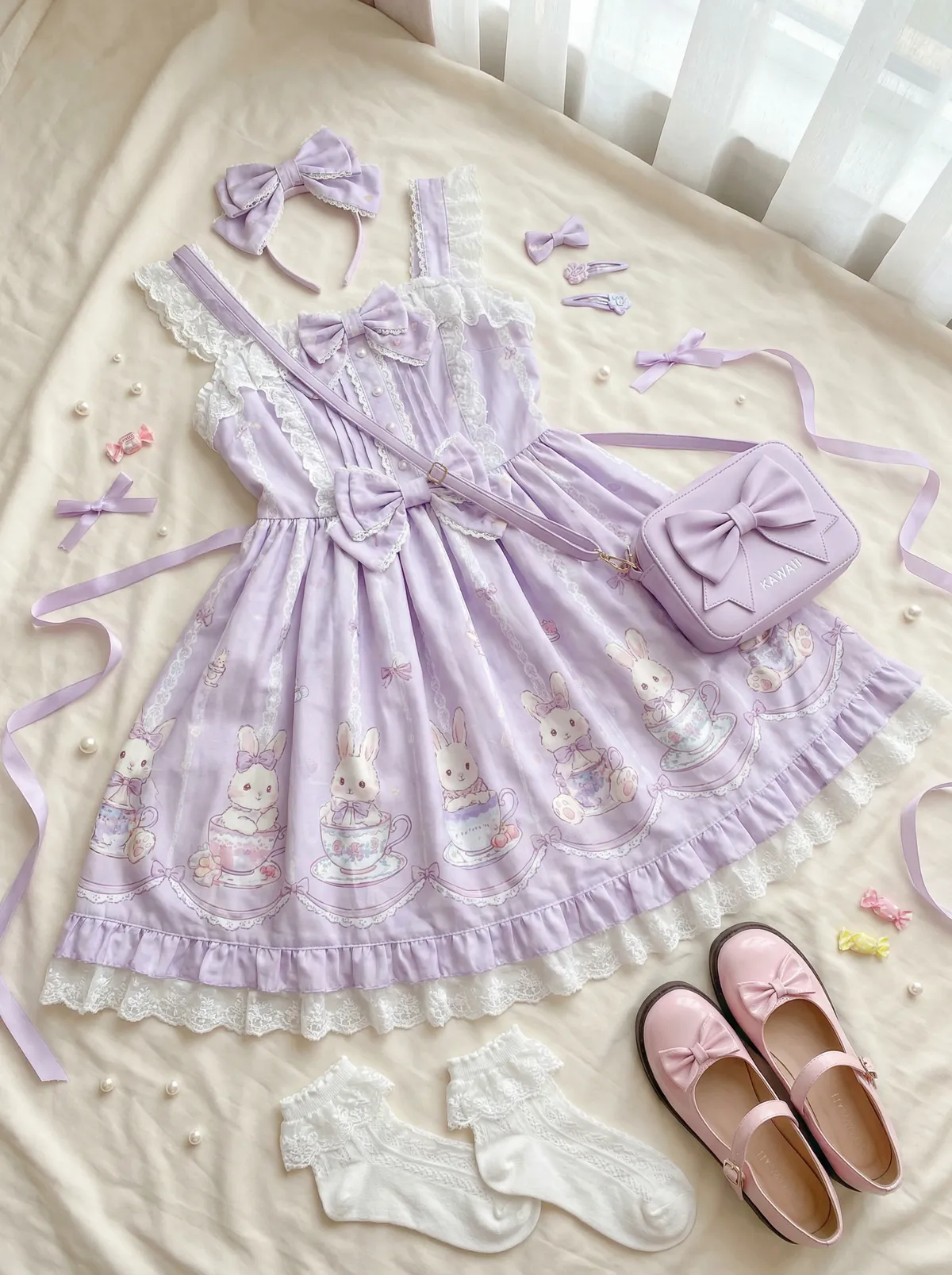 性感美女壁纸 Lolita穿搭灵感分享
